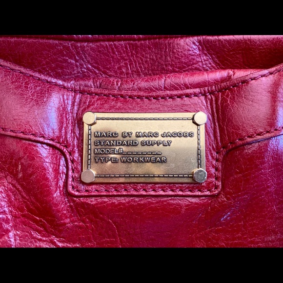 Marc By Marc Jacob Large Red Satchel - Picture 10 of 10